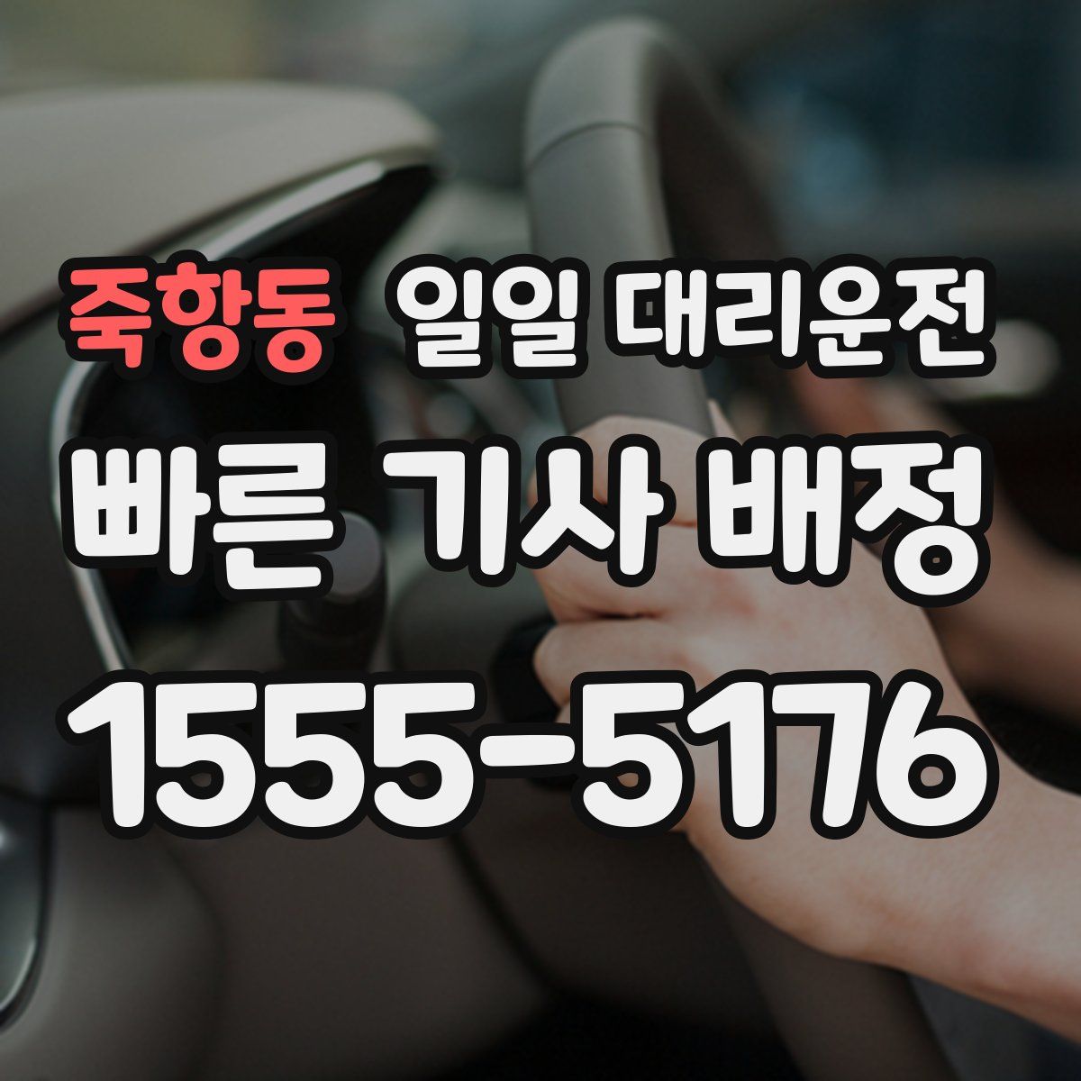 죽항동 일일 대리운전