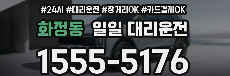 화정동 일일 대리운전