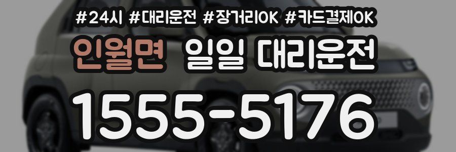 인월면 일일 대리운전