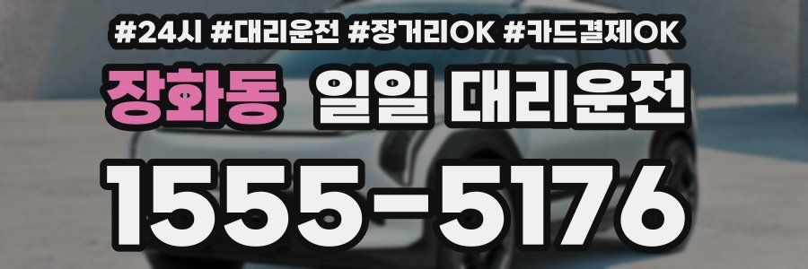 장화동 일일 대리운전