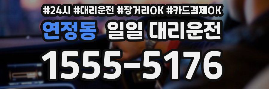 연정동 일일 대리운전
