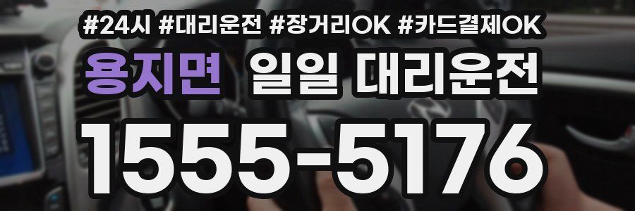 용지면 일일 대리운전