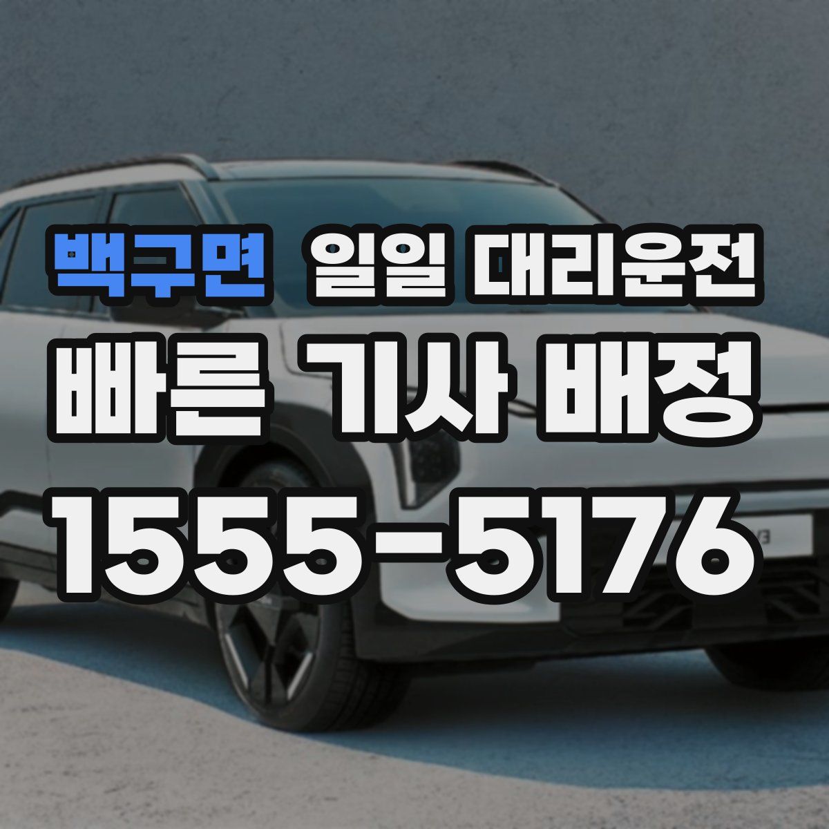 백구면 일일 대리운전