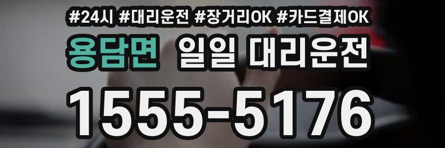 용담면 일일 대리운전