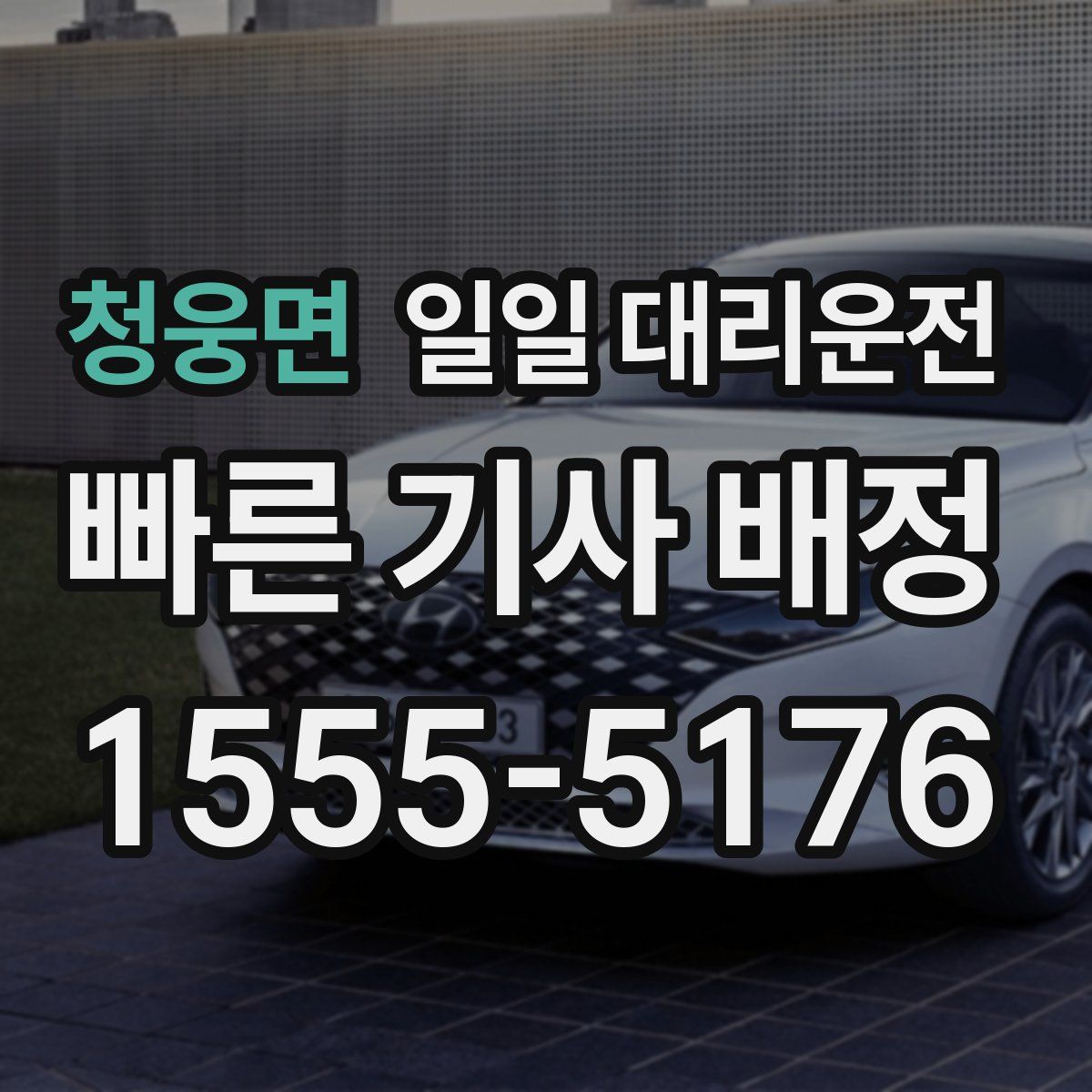 청웅면 일일 대리운전