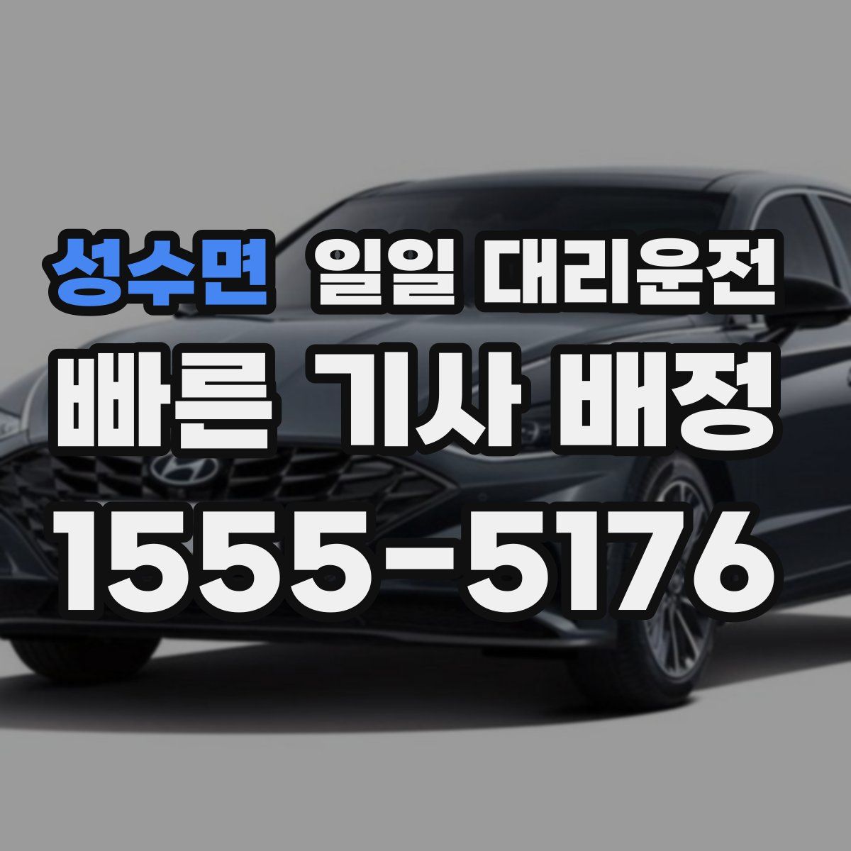 성수면 일일 대리운전