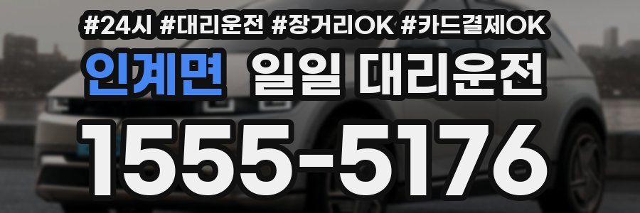 인계면 일일 대리운전