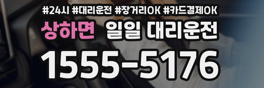 상하면 일일 대리운전