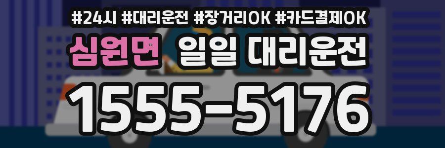 심원면 일일 대리운전