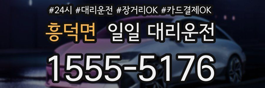 흥덕면 일일 대리운전