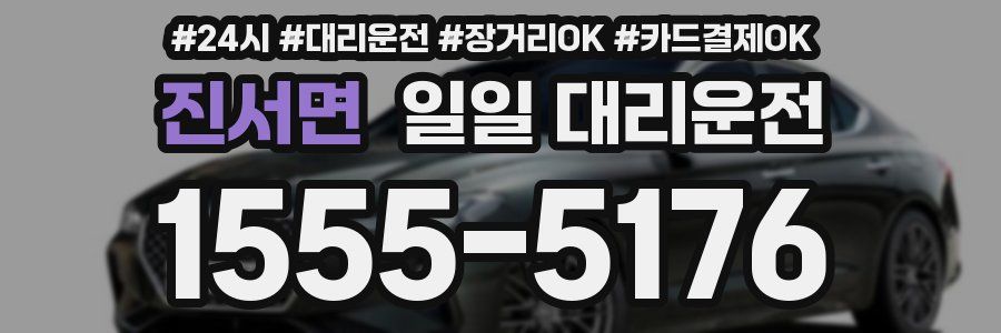진서면 일일 대리운전