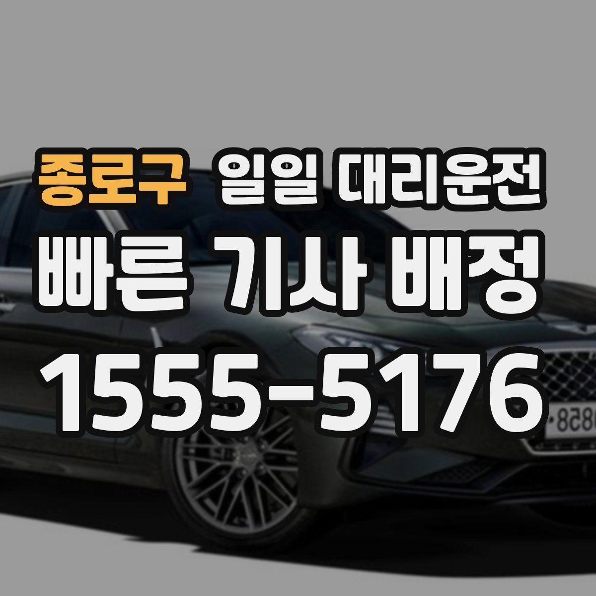 종로구 일일 대리운전