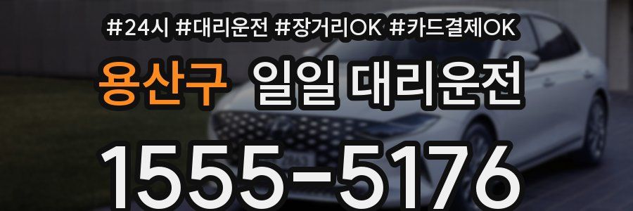 용산구 일일 대리운전