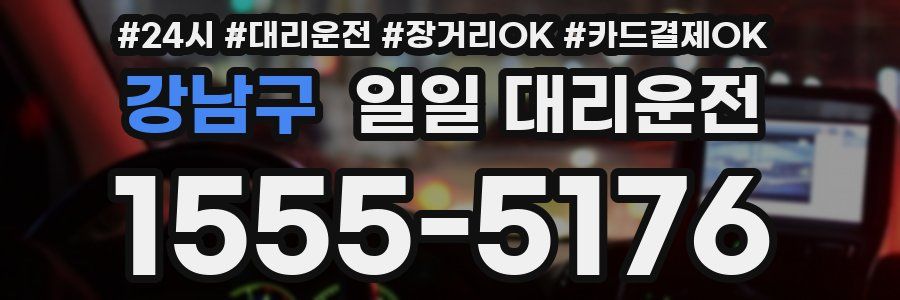 강남구 일일 대리운전