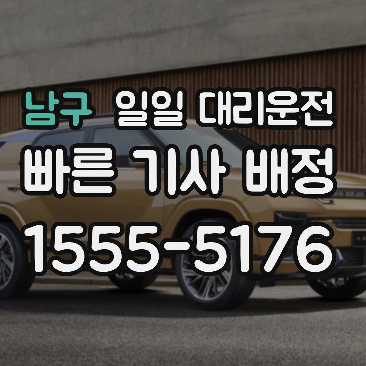 남구 일일 대리운전