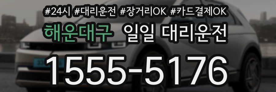 해운대구 일일 대리운전