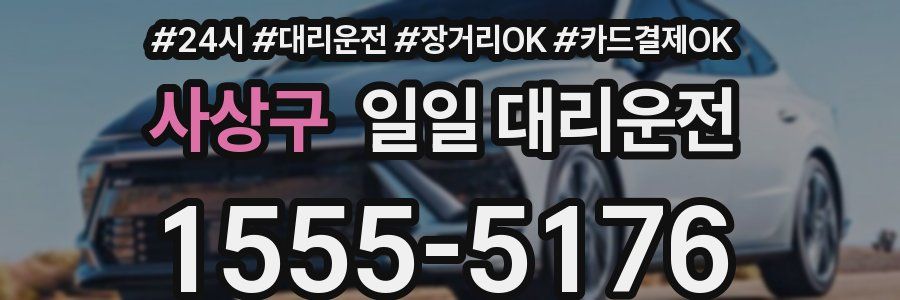 사상구 일일 대리운전