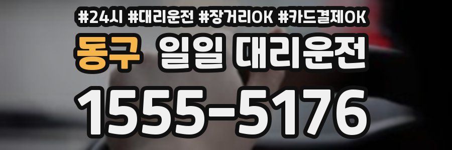 동구 일일 대리운전
