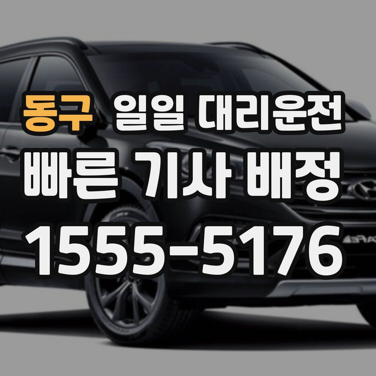 동구 일일 대리운전