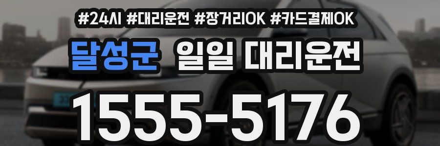 달성군 일일 대리운전