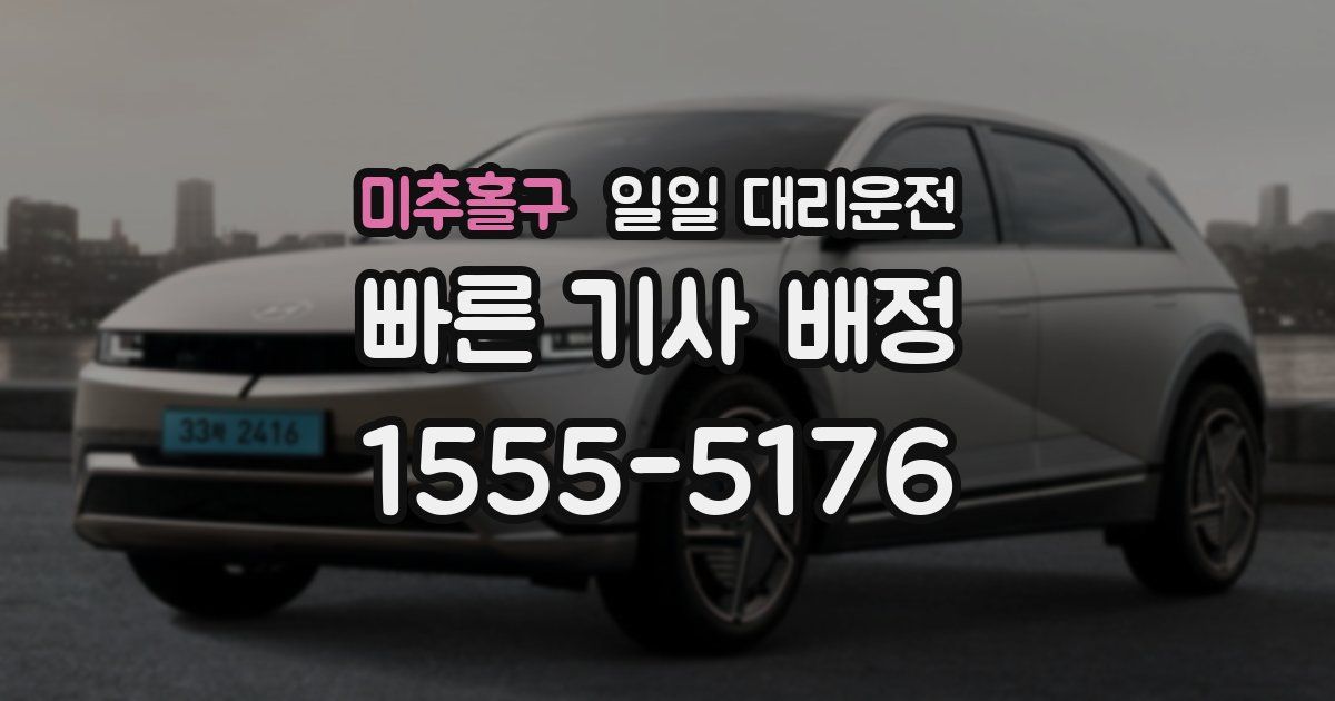 미추홀구 일일 대리운전