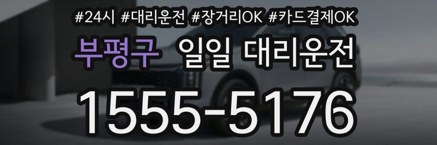 부평구 일일 대리운전