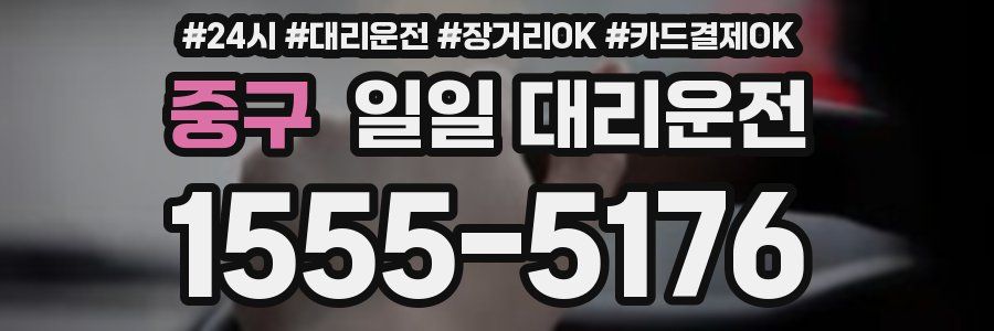 중구 일일 대리운전
