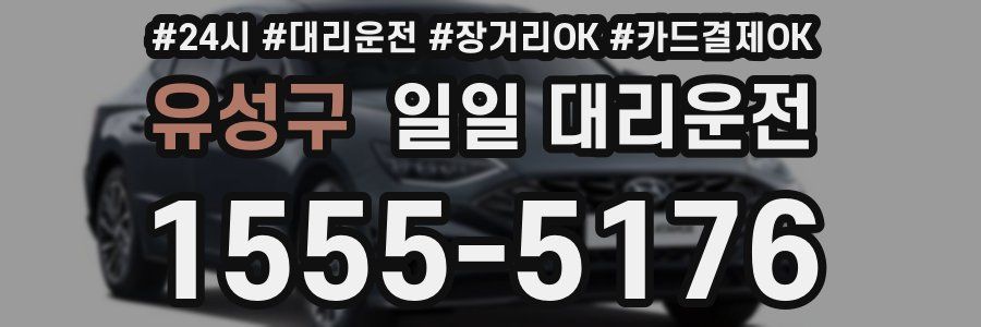 유성구 일일 대리운전