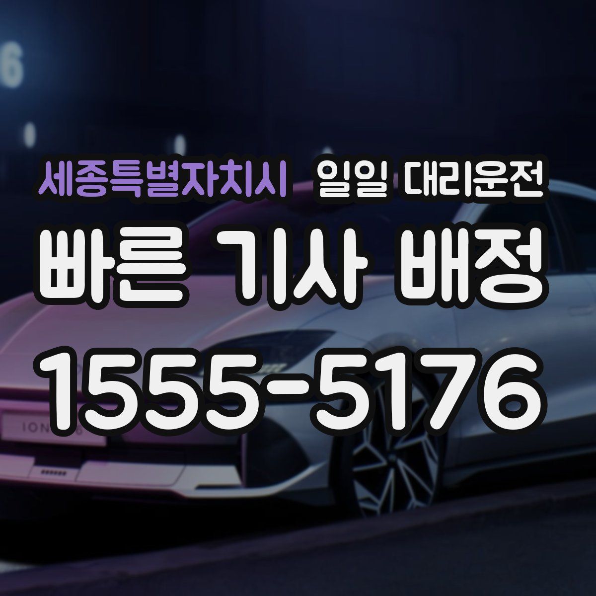 세종특별자치시 일일 대리운전