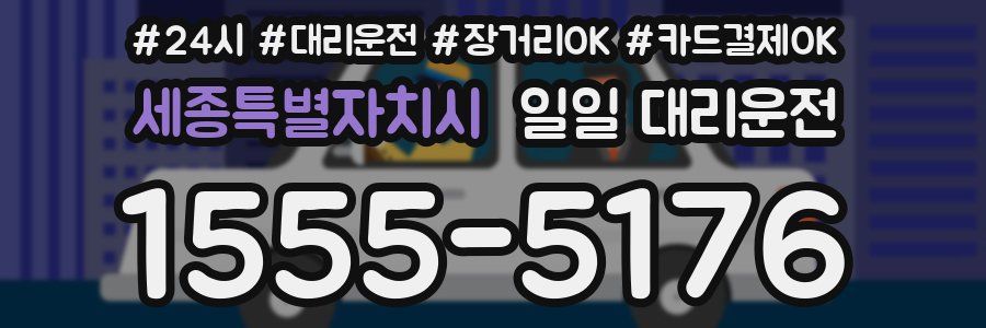 세종특별자치시 일일 대리운전
