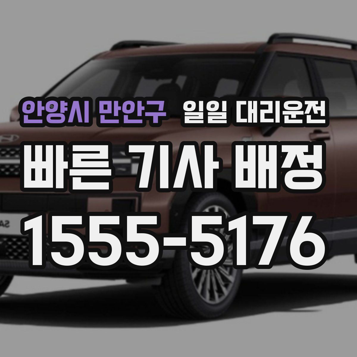 안양시 만안구 일일 대리운전