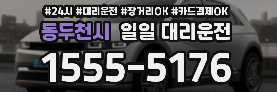 동두천시 일일 대리운전