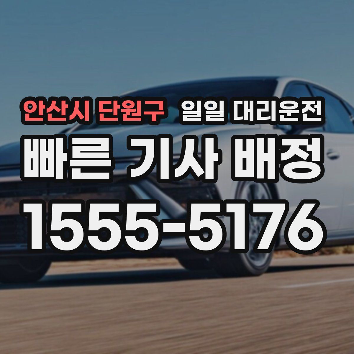 안산시 단원구 일일 대리운전