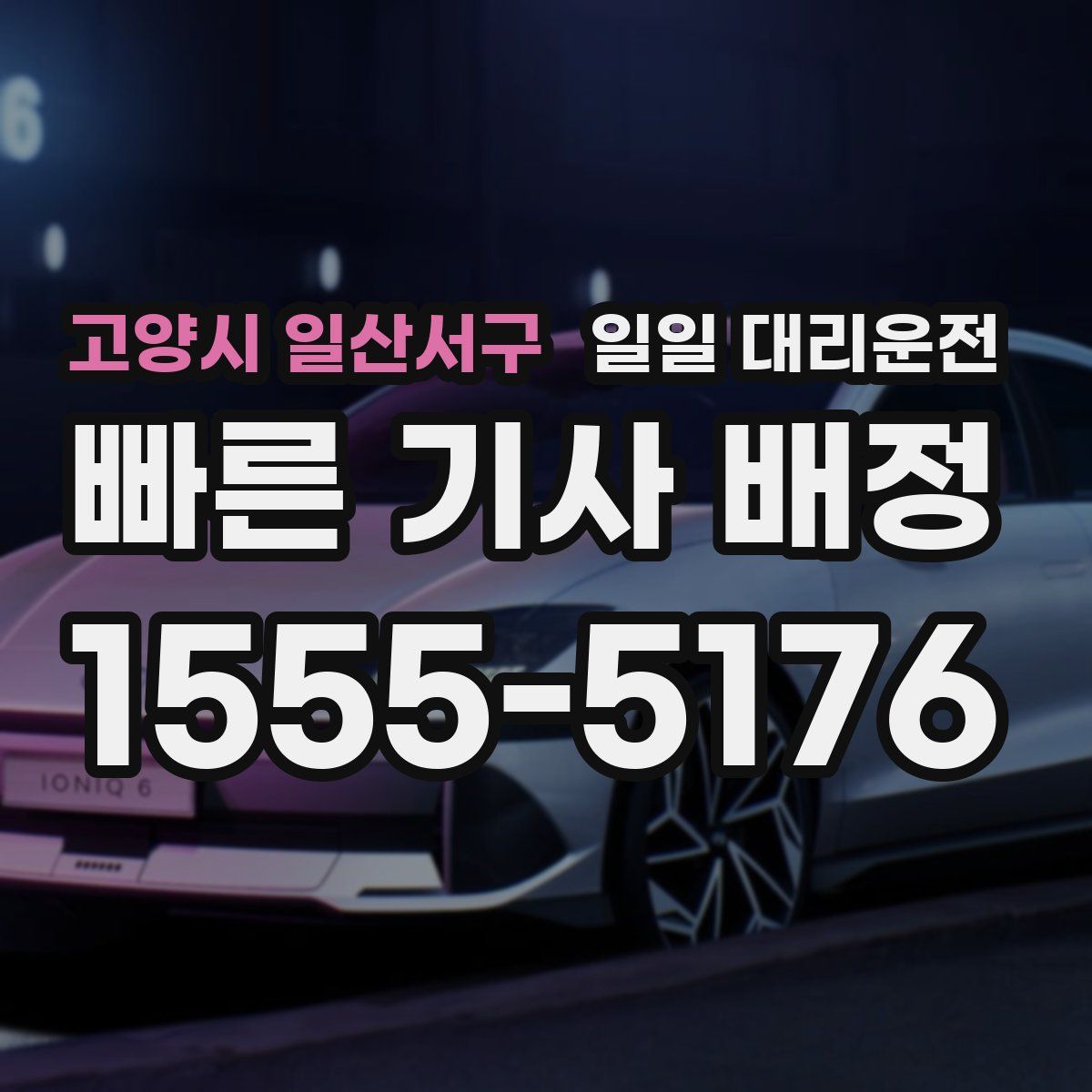 고양시 일산서구 일일 대리운전