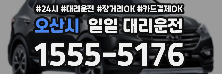 오산시 일일 대리운전