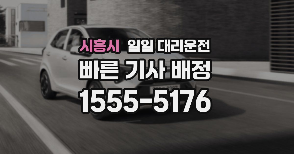 시흥시 일일 대리운전