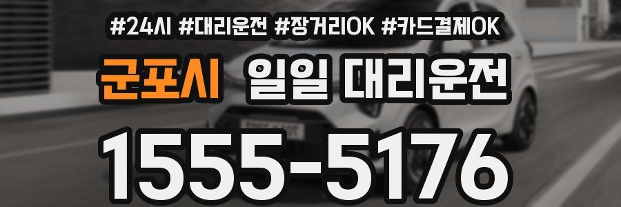 군포시 일일 대리운전