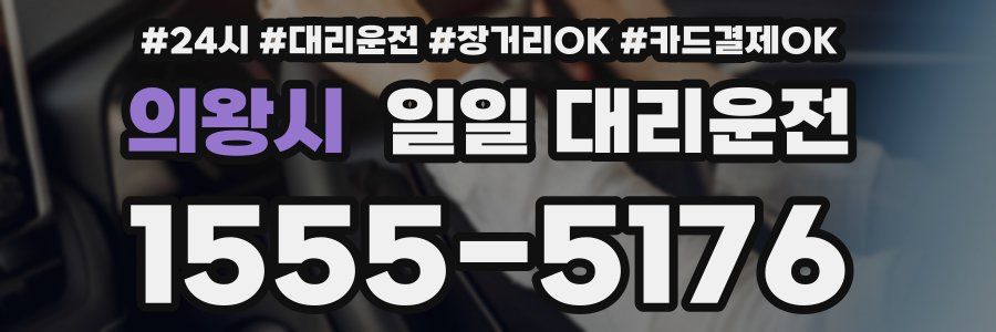 의왕시 일일 대리운전