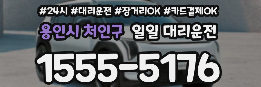 용인시 처인구 일일 대리운전