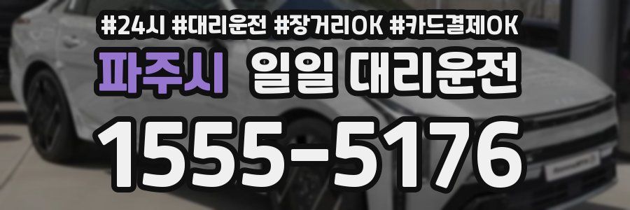 파주시 일일 대리운전