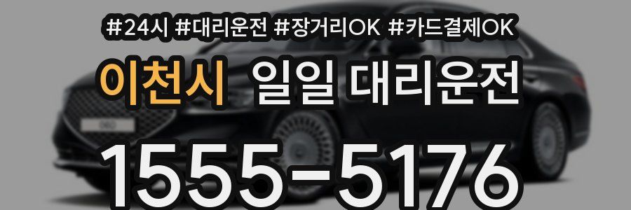 이천시 일일 대리운전