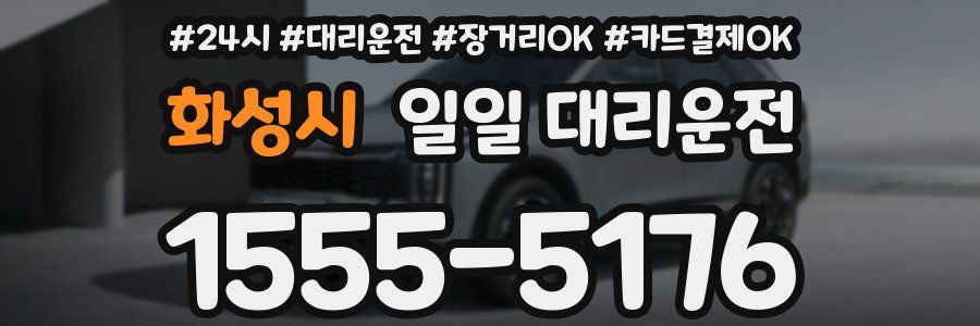 화성시 일일 대리운전