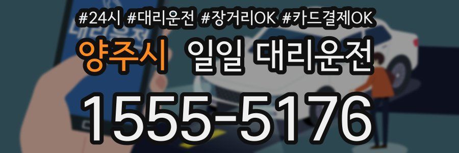 양주시 일일 대리운전