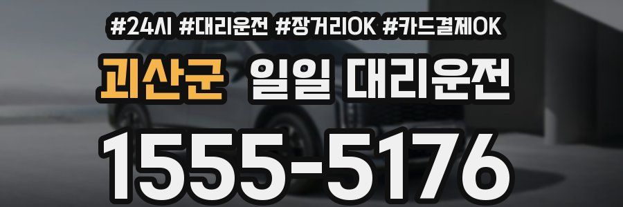 괴산군 일일 대리운전