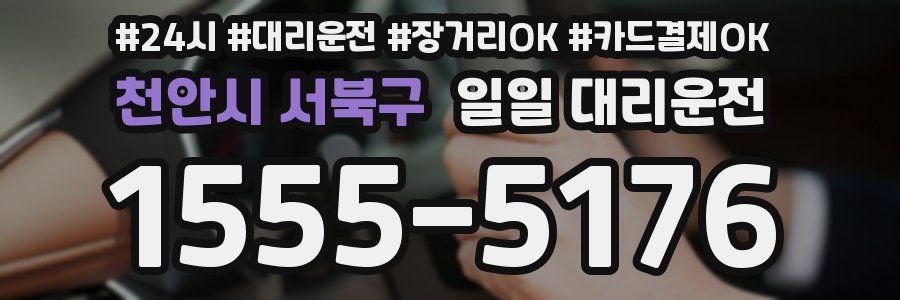 천안시 서북구 일일 대리운전