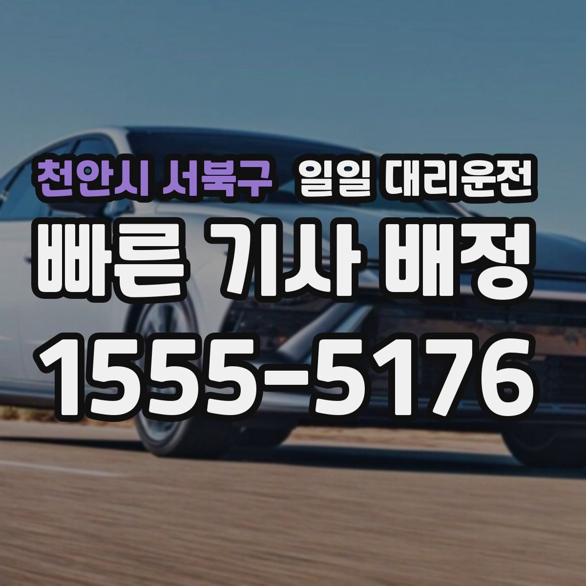 천안시 서북구 일일 대리운전