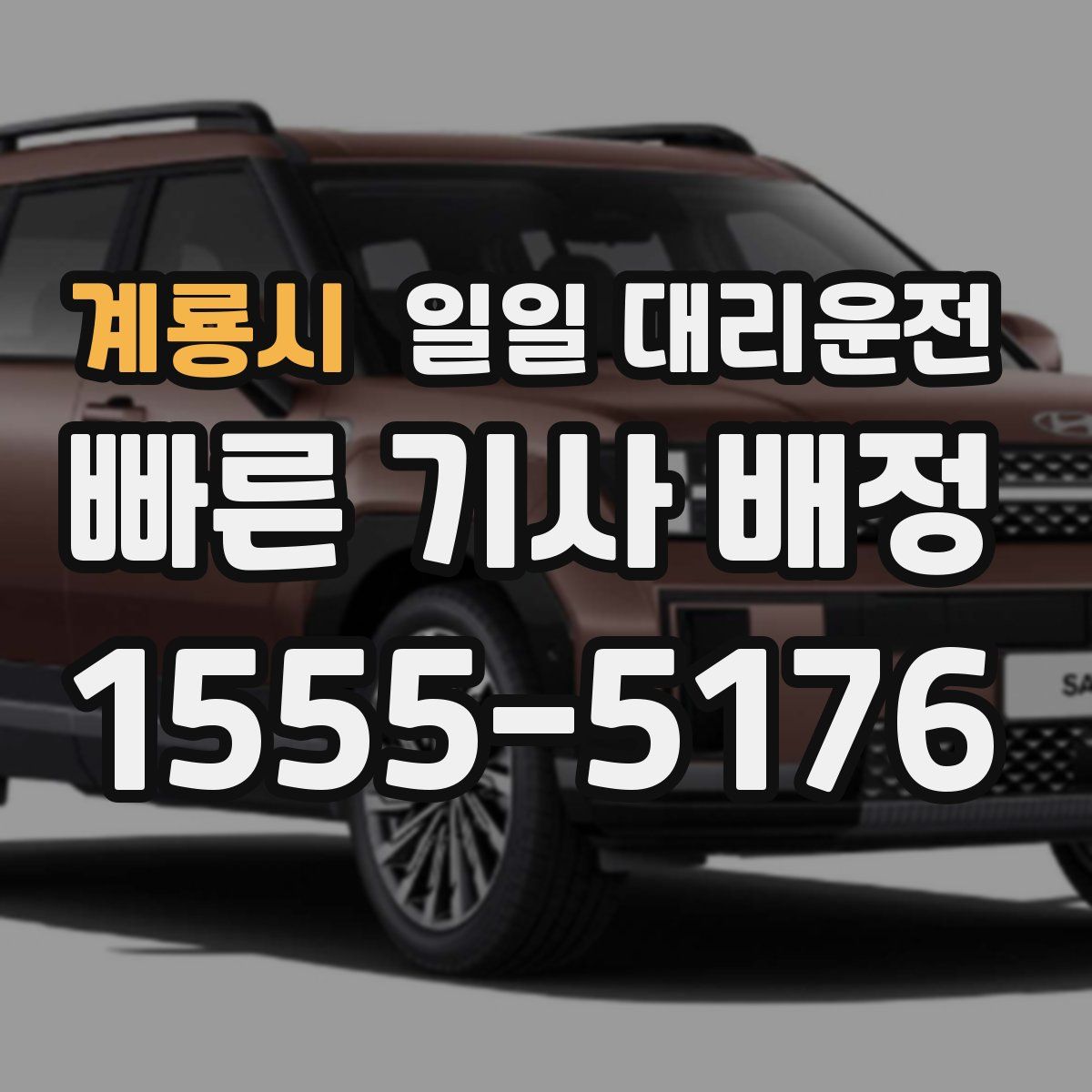 계룡시 일일 대리운전