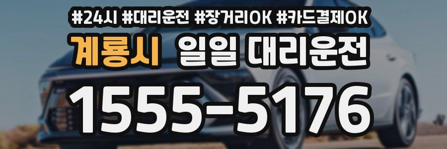 계룡시 일일 대리운전