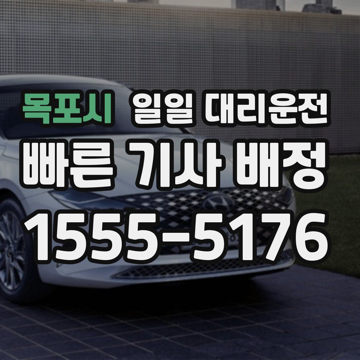 목포시 일일 대리운전