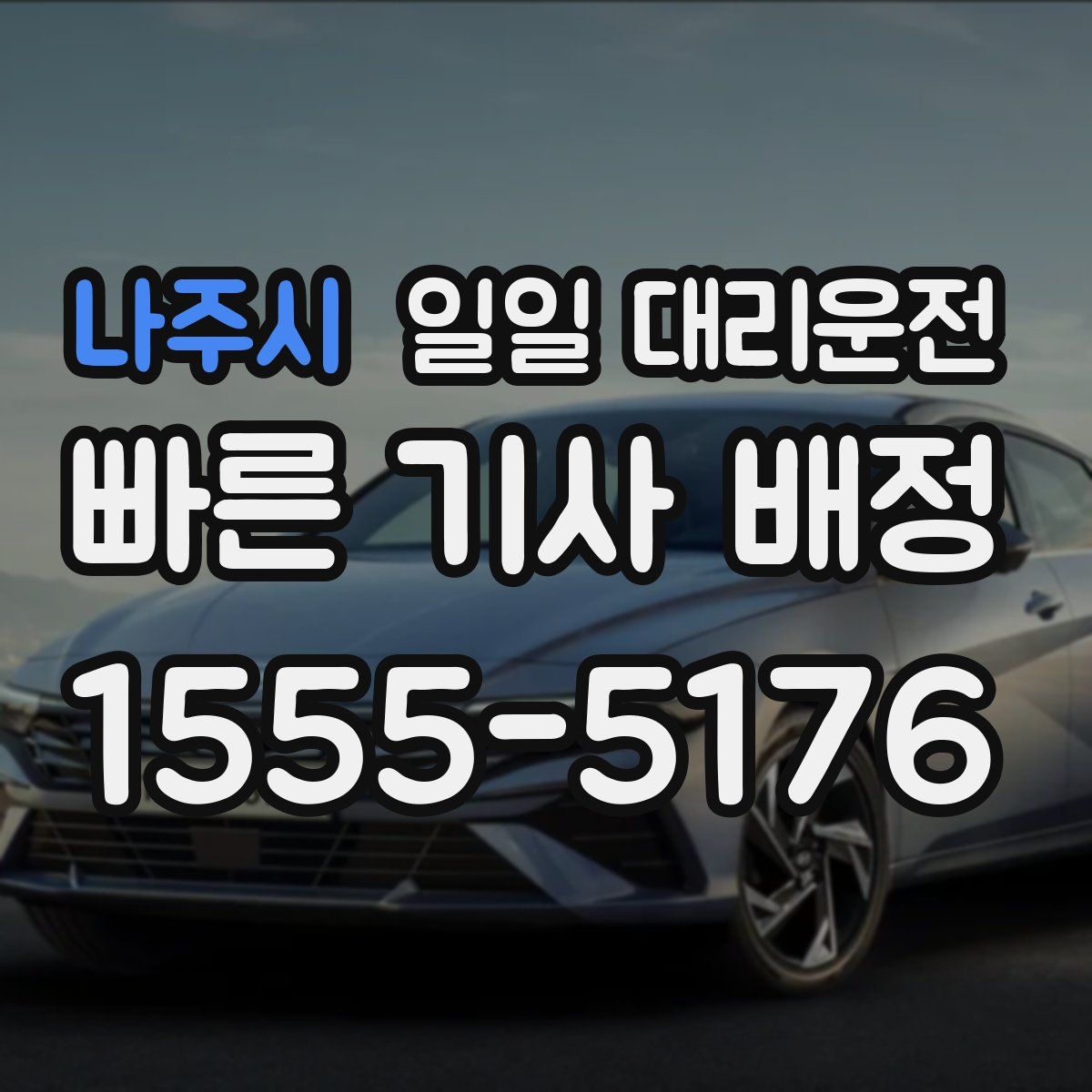 나주시 일일 대리운전